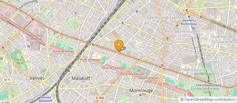 localisation de l'entreprise SILME  PARIS