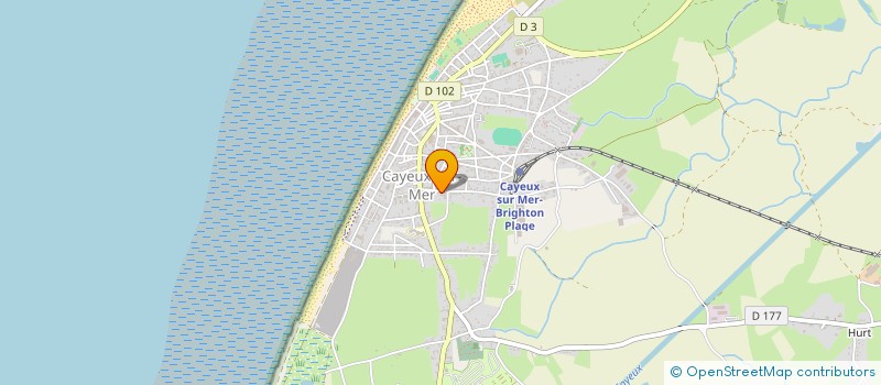 localisation de l'entreprise SILMER à CAYEUX-SUR-MER