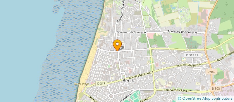 localisation de l'entreprise SILMITTE II  BERCK