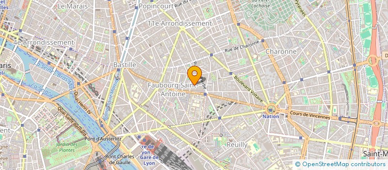 localisation de l'entreprise SILMIYA 2019  PARIS