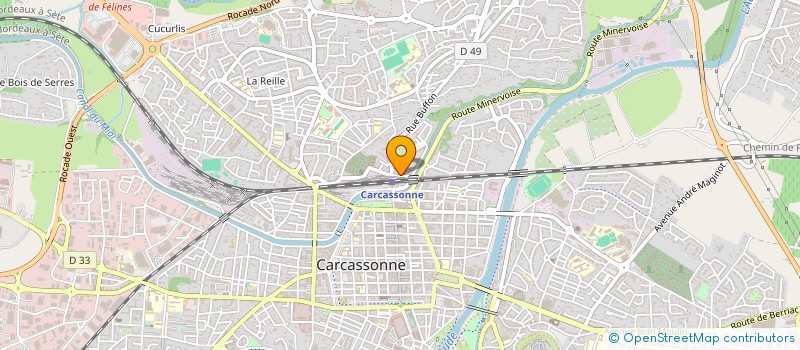 localisation de l'entreprise SILMONT-CLAVER INDIVISION à CARCASSONNE