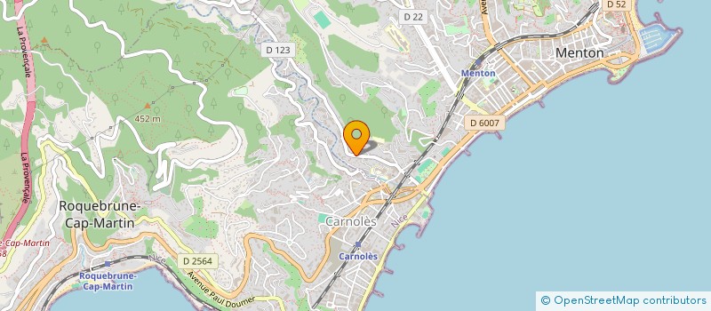 localisation de l'entreprise SILNICOLOU à MENTON