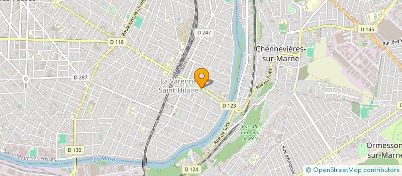 localisation de l'entreprise SILO à SAINT-MAUR-DES-FOSSES