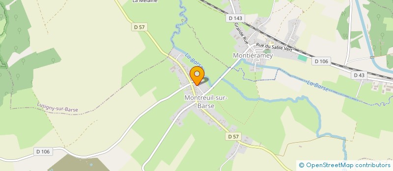 localisation de l'entreprise SILOAD  MONTREUIL-SUR-BARSE