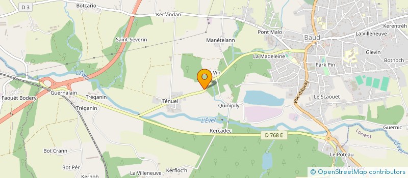 localisation de l'entreprise SILOCH  BAUD