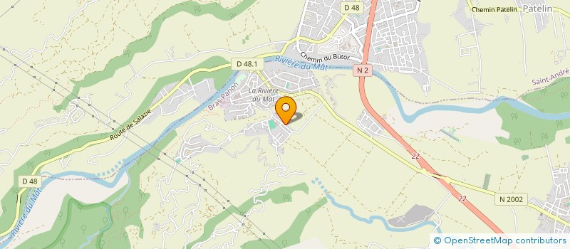 localisation de l'entreprise SILOE  BRAS-PANON