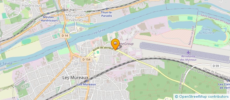 localisation de l'entreprise SILOMHAN à LES MUREAUX