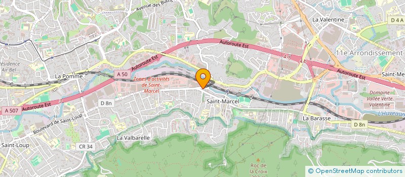 localisation de l'entreprise SILOSUN PV11  MARSEILLE