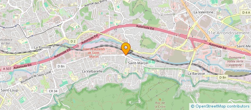 localisation de l'entreprise SILOSUN PV20  MARSEILLE