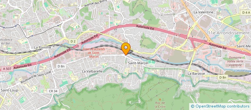 localisation de l'entreprise SILOSUN PV22  MARSEILLE