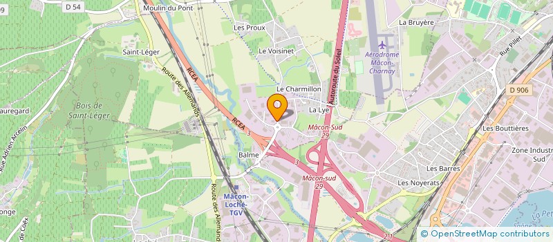 localisation de l'entreprise SILOTECH à CHARNAY-LES-MACON