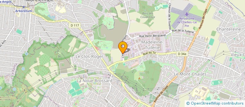 localisation de l'entreprise SILOTTO à CHELLES