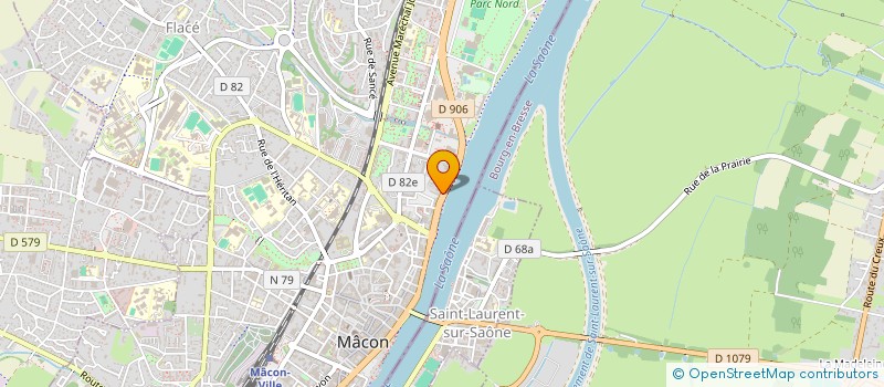 localisation de l'entreprise SILOUHET à MACON