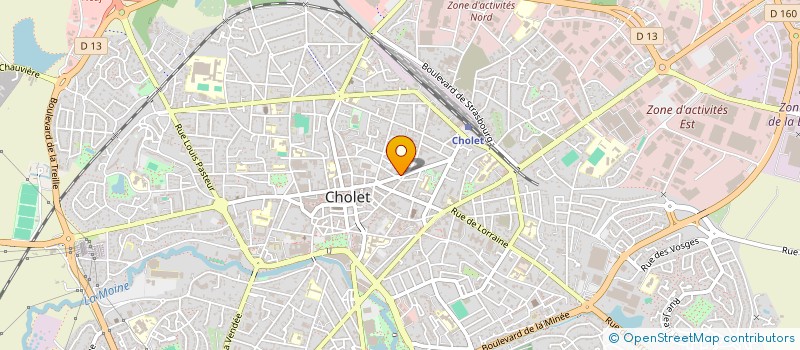 localisation de l'entreprise SILOUJU à CHOLET