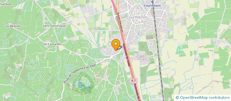 localisation de l'entreprise SILOVO  COURTHEZON