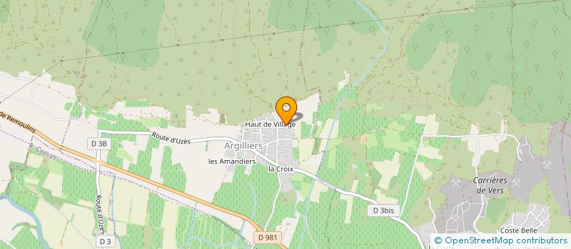 localisation de l'entreprise SILPHEA  ARGILLIERS