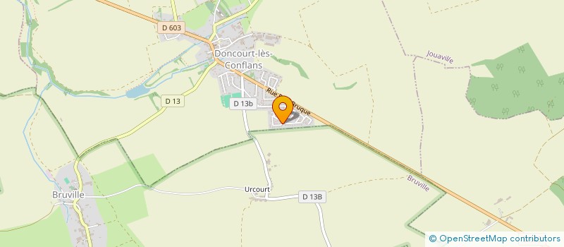 localisation de l'entreprise SILPHIL  DONCOURT-LES-CONFLANS