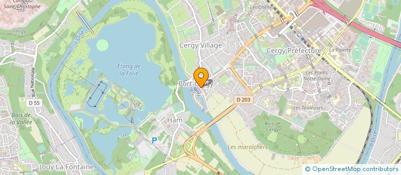 localisation de l'entreprise SILPI MONTAGE LIVRAISON MEUBLES SARL à CERGY