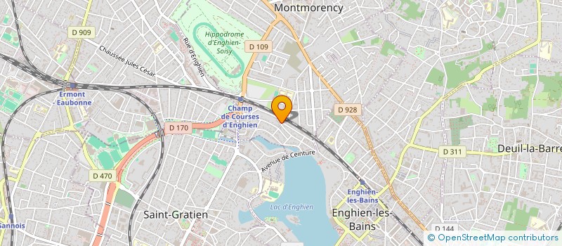 localisation de l'entreprise SILRA  SOISY-SOUS-MONTMORENCY