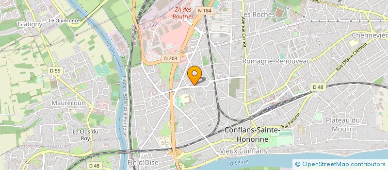 localisation de l'entreprise SILRAD CONSEILS  CONFLANS-SAINTE-HONORINE