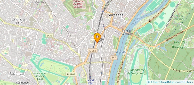 localisation de l'entreprise SILS à SURESNES