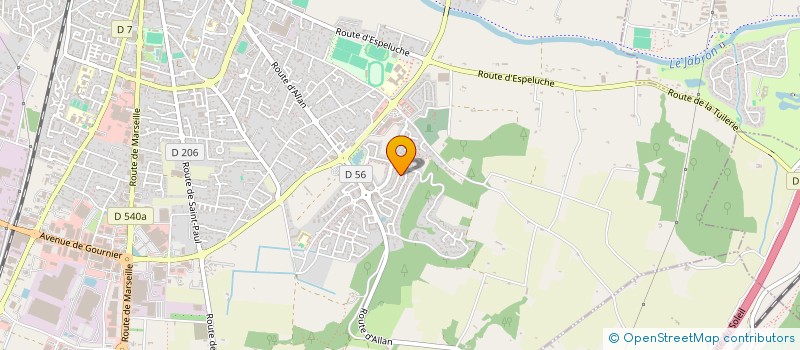 localisation de l'entreprise SILS INGENIERIE à VALENCE