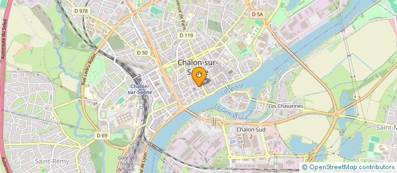 localisation de l'entreprise SILURUS GLANIS ASSOCIATION  CHALON-SUR-SAONE