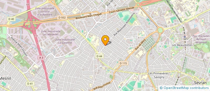 localisation de l'entreprise SILVA à AULNAY-SOUS-BOIS