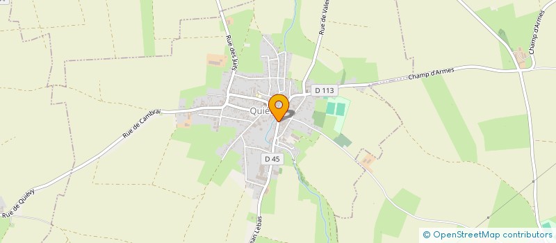 localisation de l'entreprise SILVA  QUIEVY