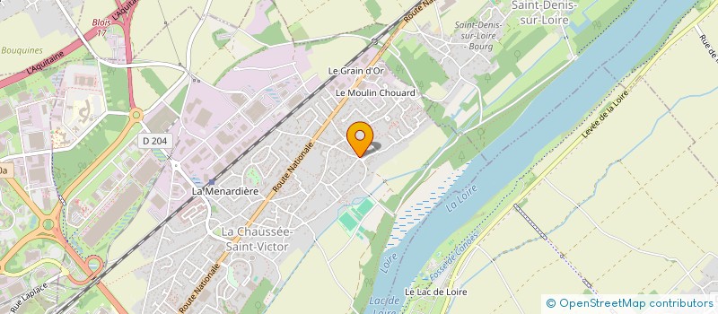 localisation de l'entreprise SILVA BEAUTY  LA CHAUSSEE-SAINT-VICTOR