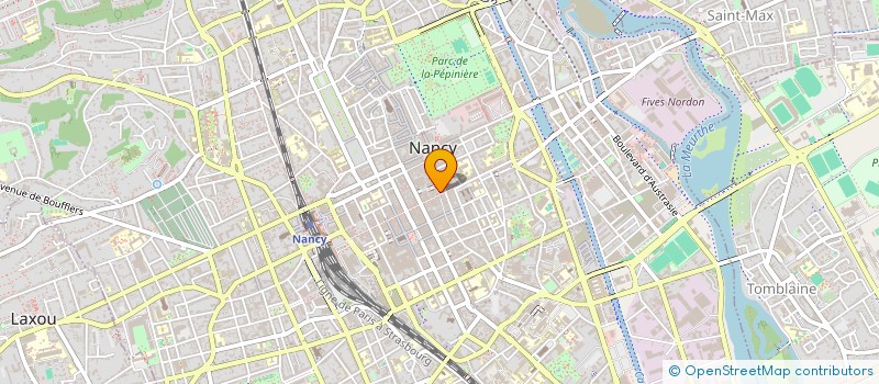 localisation de l'entreprise SILVA BOUTIQUE  NANCY