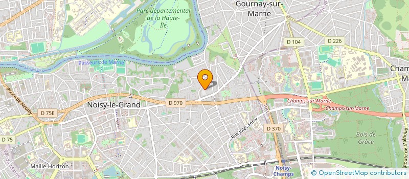 localisation de l'entreprise SILVA DA IMMO à NOISY-LE-GRAND