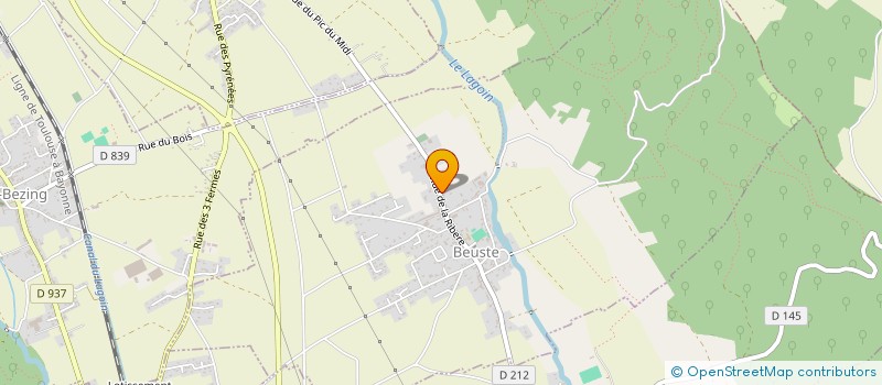 localisation de l'entreprise SILVA HABITAT  BEUSTE