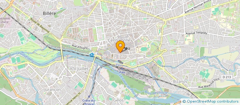 localisation de l'entreprise SILVA IMMOBILIER à PAU