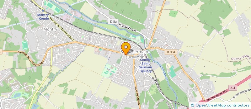 localisation de l'entreprise SILVA INVESTISSEMENTS à SAINT-GERMAIN-SUR-MORIN