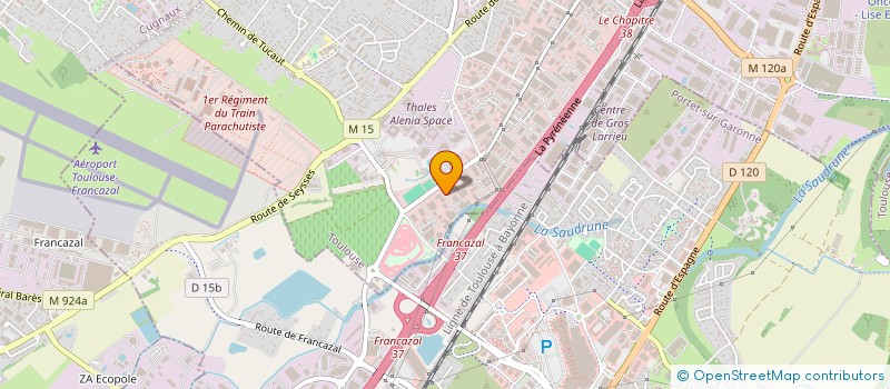 localisation de l'entreprise SILVA-MACONNERIE à TOULOUSE