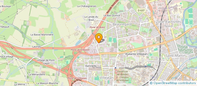 localisation de l'entreprise SILVA WORKS à RENNES
