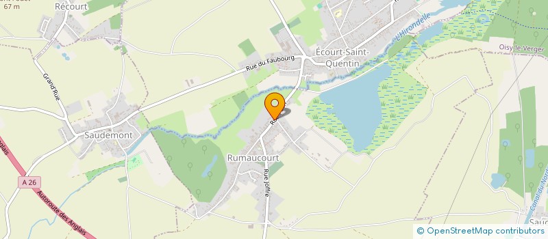 localisation de l'entreprise SILVALU  RUMAUCOURT