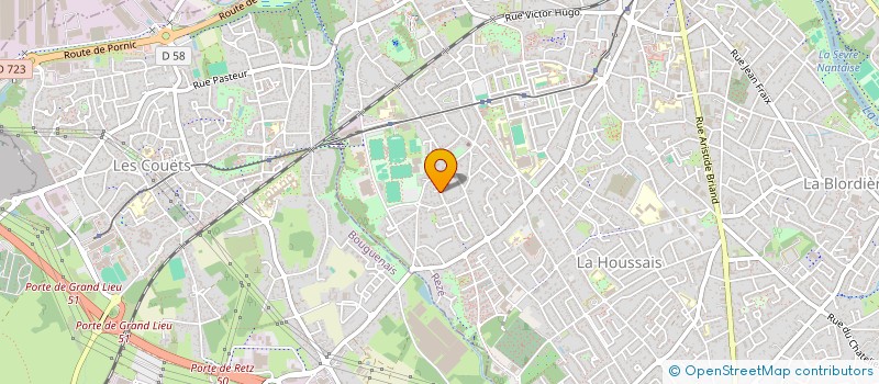 localisation de l'entreprise SILVANIE LE QUELLEC INDIVISION  REZE