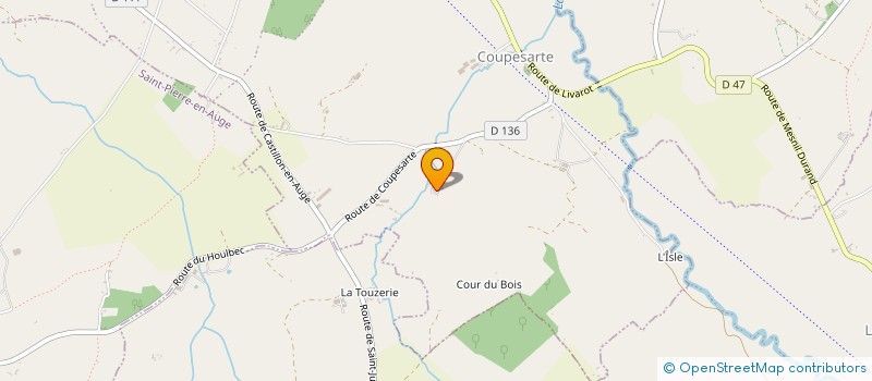 localisation de l'entreprise SILVANOR à LIVAROT-PAYS-D'AUGE