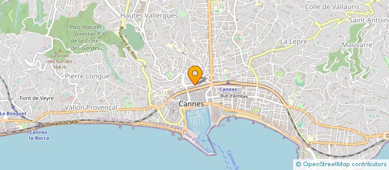 localisation de l'entreprise SILVAPLANA FRANCE à CANNES