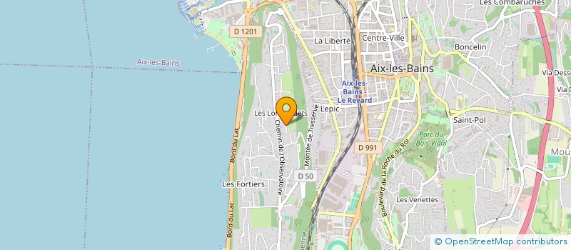 localisation de l'entreprise SILVATICA à TRESSERVE