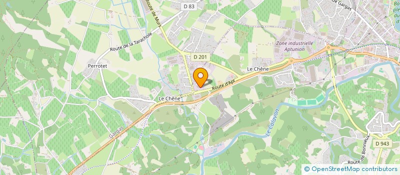 localisation de l'entreprise SILVAUD  APT