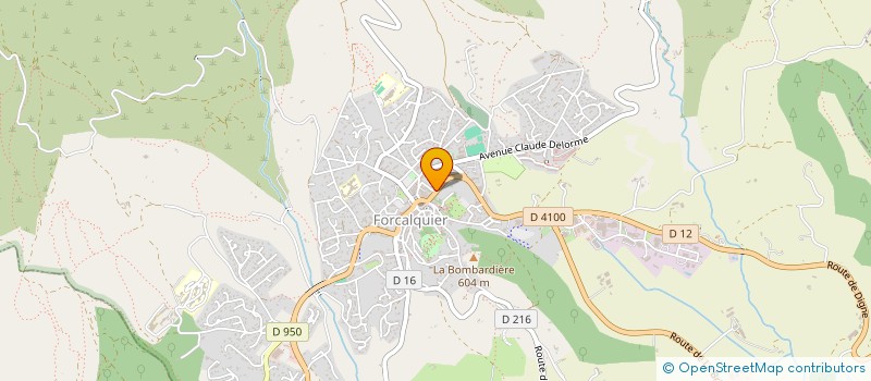 localisation de l'entreprise SILVE AUTOMOBILE  FORCALQUIER