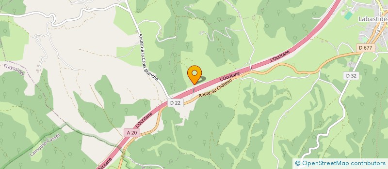 localisation de l'entreprise SILVEO  COEUR DE CAUSSE