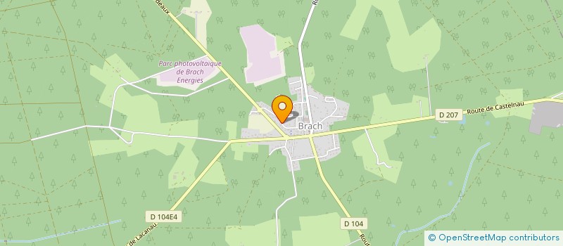 localisation de l'entreprise SILVER 2  BRACH