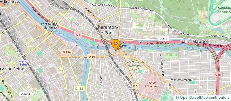 localisation de l'entreprise SILVER  MAISONS-ALFORT