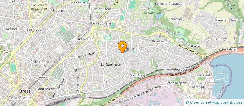 localisation de l'entreprise SILVER ACCESS à BREST
