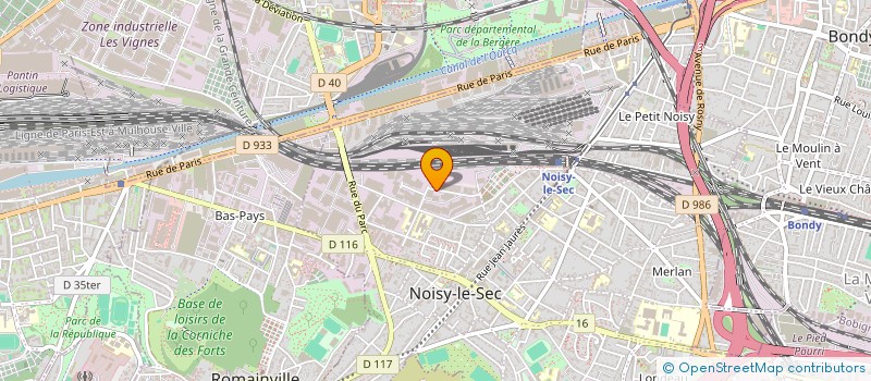 localisation de l'entreprise SILVER ASSETS  BOBIGNY