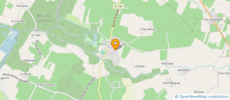 localisation de l'entreprise SILVER COAST  SAINT-DIZANT-DU-GUA